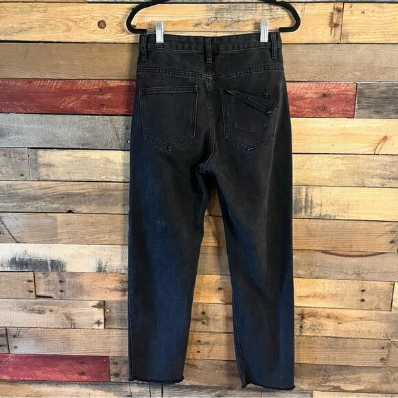 Insane Gene Black Distressed Jeans Size 1/24‎ - Picture 2 of 9